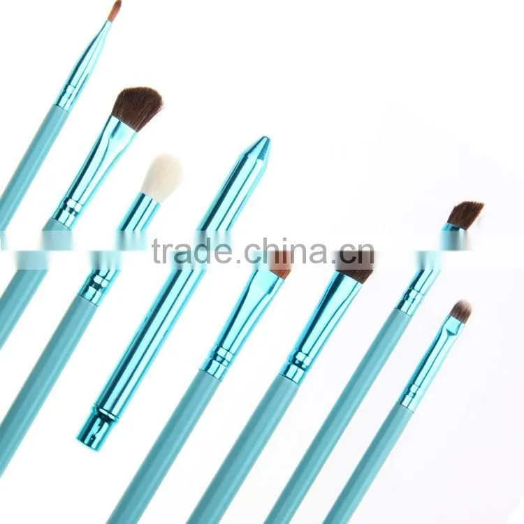 Professional Makeup Brush Set 12 pcs Kit Leather Cup Holder Case kit
