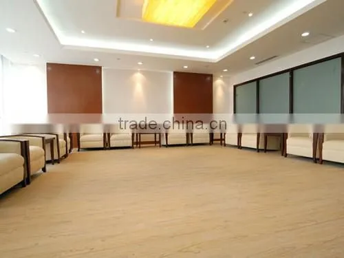 Simple Color Surface Treatment and Plastic Flooring Type PVC Flooring