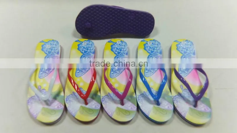 2016 new design women butterfly slipper slipper