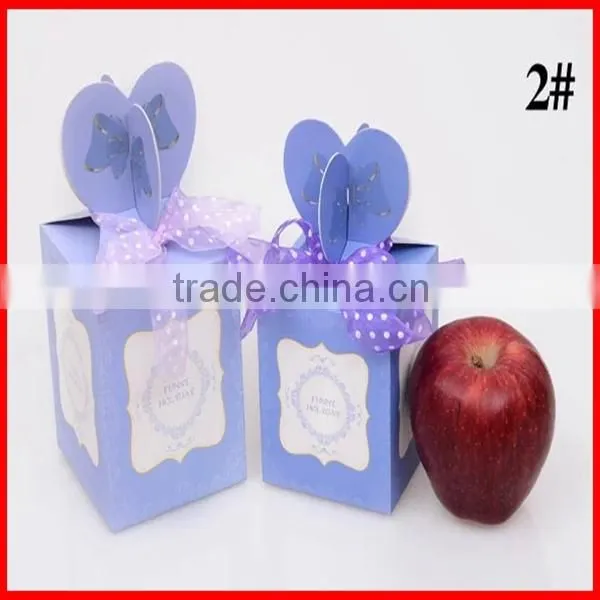 Newly Designed Christmas Day Card Paper Gift Apple Package Box