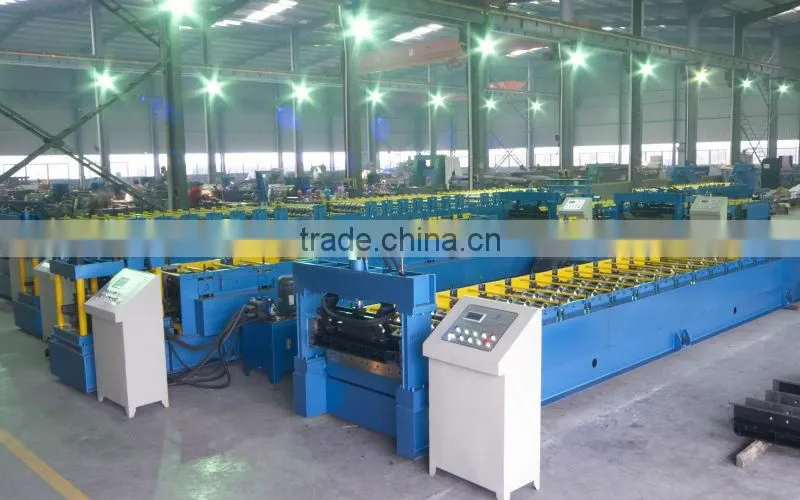 metal standing seam roofing panel sheet roll forming machine