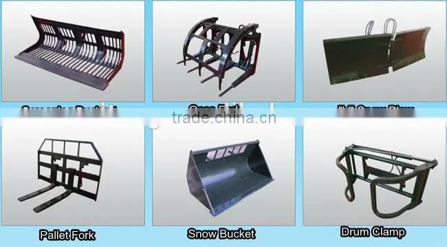 new style mini loader zl20 wheel loader price with front end