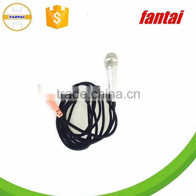 Hot sale portable mini microphone in ear for singing, mini microphone for mobile phone and computer
