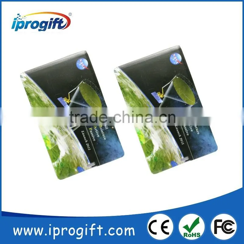 2016 wholesale Customized logo Personalized CREDIT CARD USB Flash Drive 32GB
