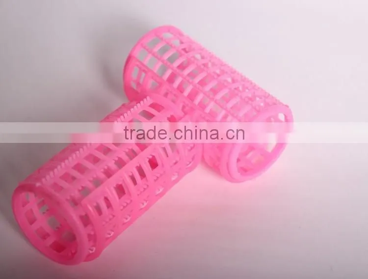 Plastic Hair Curler Small Women's Hair Brush Curling Wand Rollers Tools