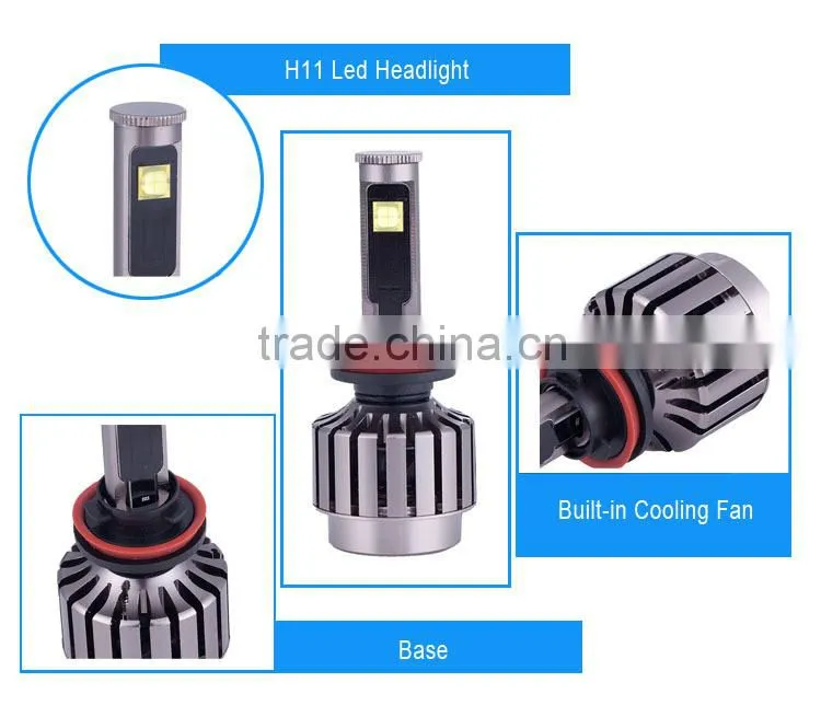 h11 car led headlight 30w led headlight bulbs 12v r4 led headlight