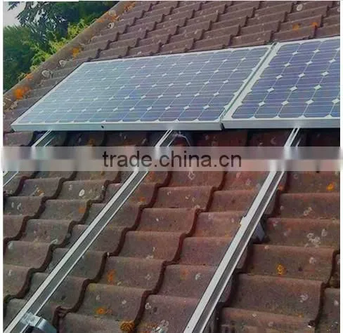 solar energy system pv panel mounting structure for home solar system
