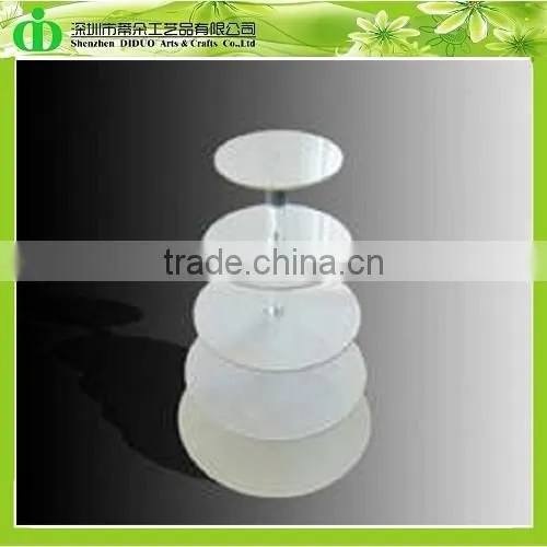 DDC-0262 Trade Assurance Cupcake Stands White Round