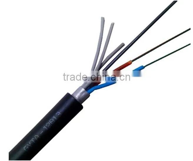 High Quality Stranded Loose Tube Armored 6ore Cable Overhead Fiber Optical GYTA Cable Price