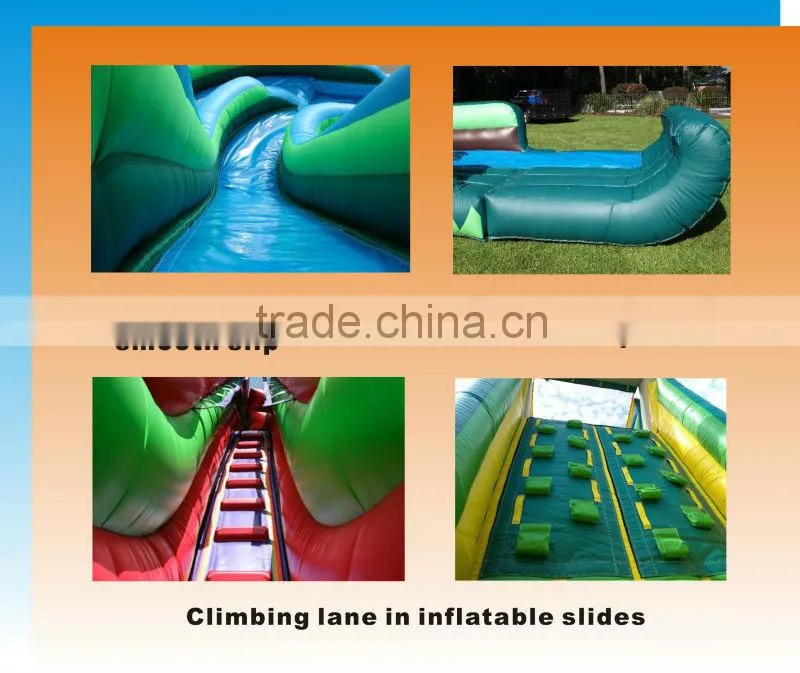rainbow cloud Inflatable slip n slide for sale