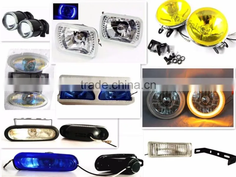 Auto lighting system factory exporter 12v 24v halogen truck lamps