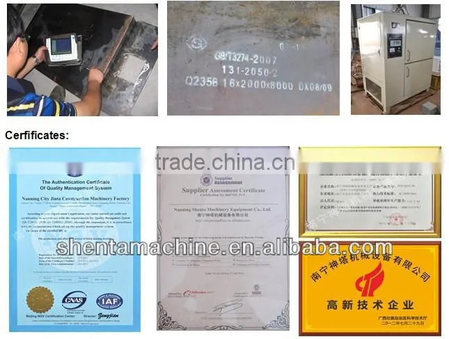 PLC control QT5-15 Automatic hydraulic block making machine in ghana