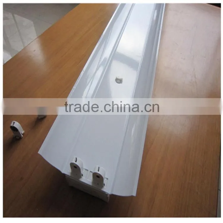 Fluorescent T8 lighting batten 2x36w with bracket