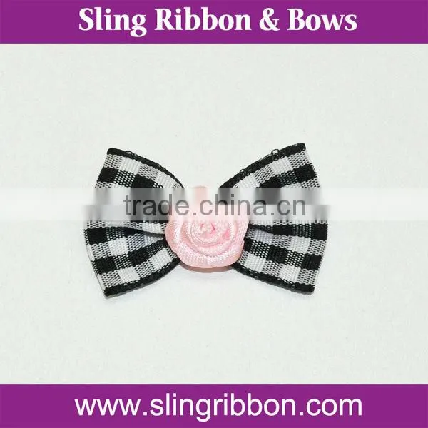 Hot Sale Now Handmade Ribbon Flowers Pet Ribbon Bows