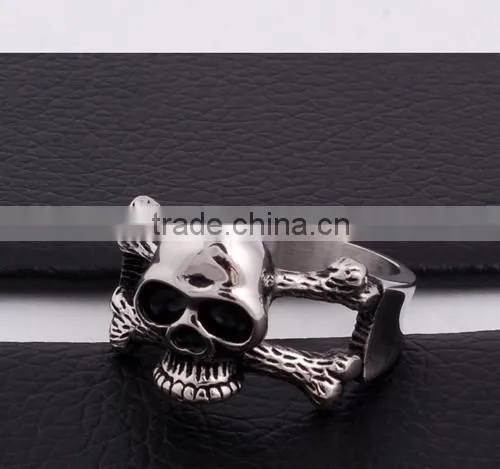 Fashion Cute Stainless steel Rose Gold Diamond Ring