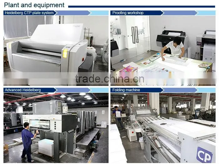 Cutomized hardcover book printing in China
