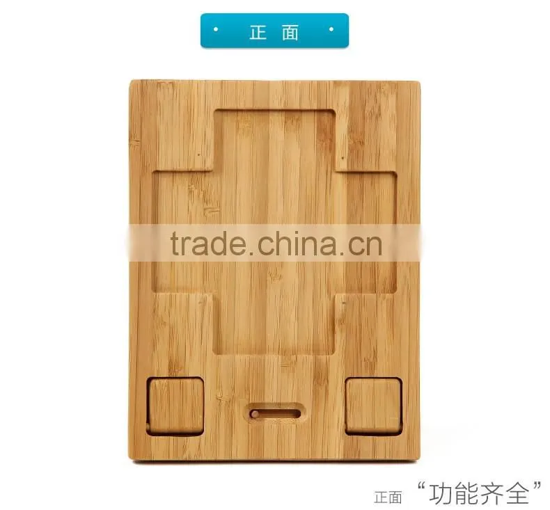 Custom Made Bamboo Products for Ipad Bamboo Stand and Wood Phone Stand for Iphone
