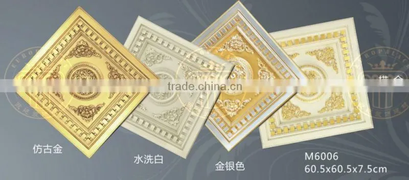 pu ceiling medallion can be used as lamp base