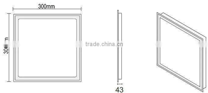 Best sale Italian design LED light panel 30x30 with CE,TUV,GS,SAA,CB