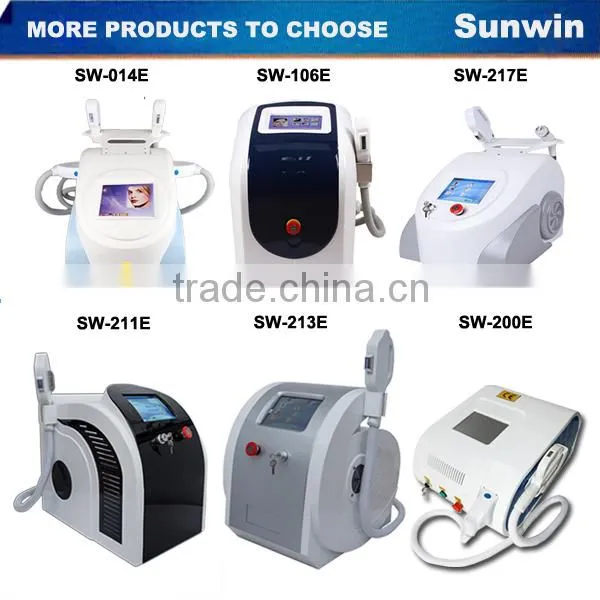 Best E-light portable beauty salon hair laser removal equipment for sales