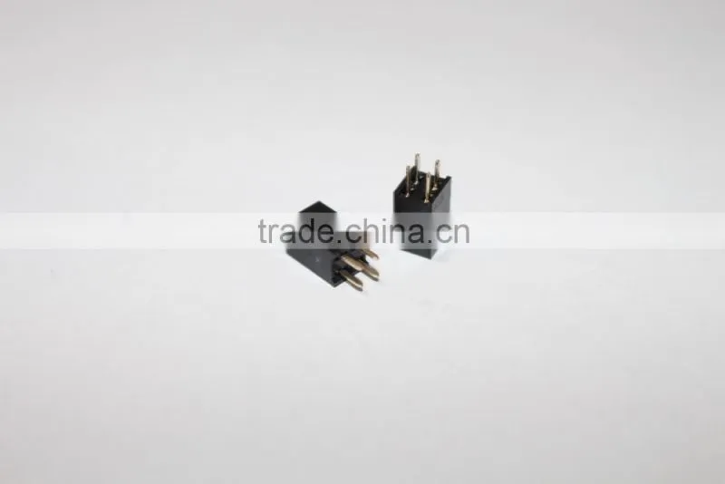2.54mm double row straight Female header 2 pin