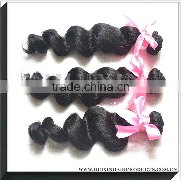 100% unprocessed virgin loose wave hair top sale mona hair