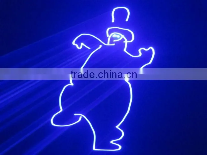 Single blue animation laser light machine