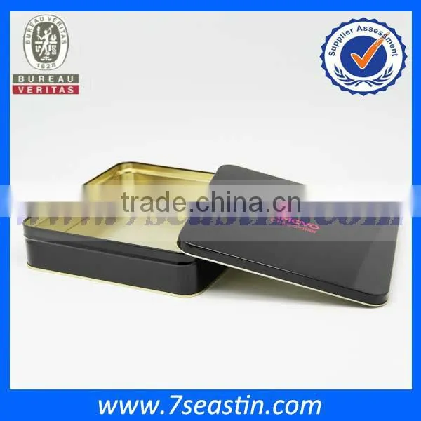 food grade europe biscuit metal tin box
