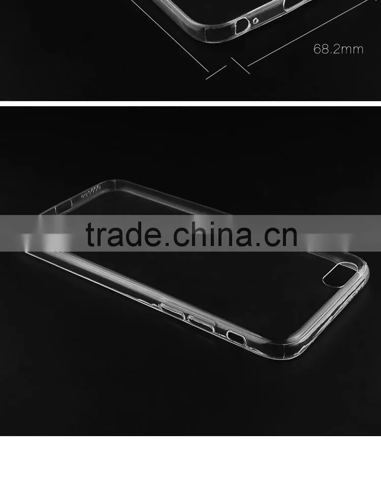 Clear Case Thin Silicone Soft TPU Transparent Cover for iphone 6