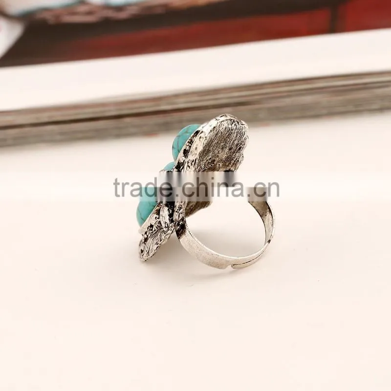 Fashion jewelry new metal engagement ring