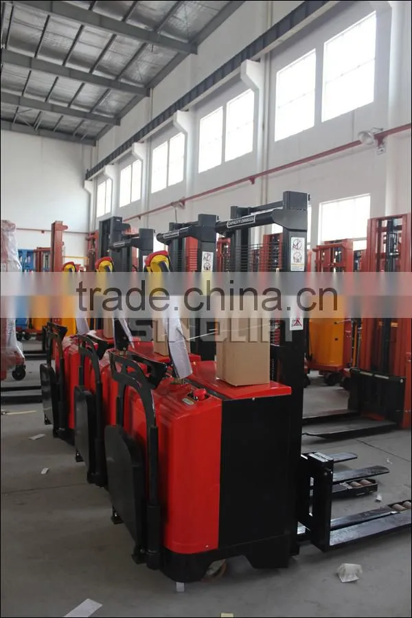 2015 Sinolift New FSEM Series 1T 2T Stand-on Pallet Full-Electric Stacker