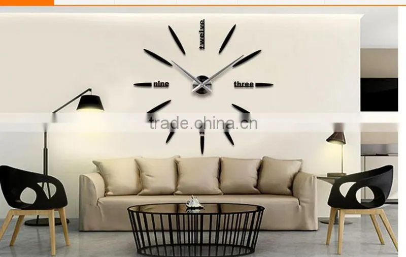 Factory price Favorites Compare Wall Sticker Clocks
