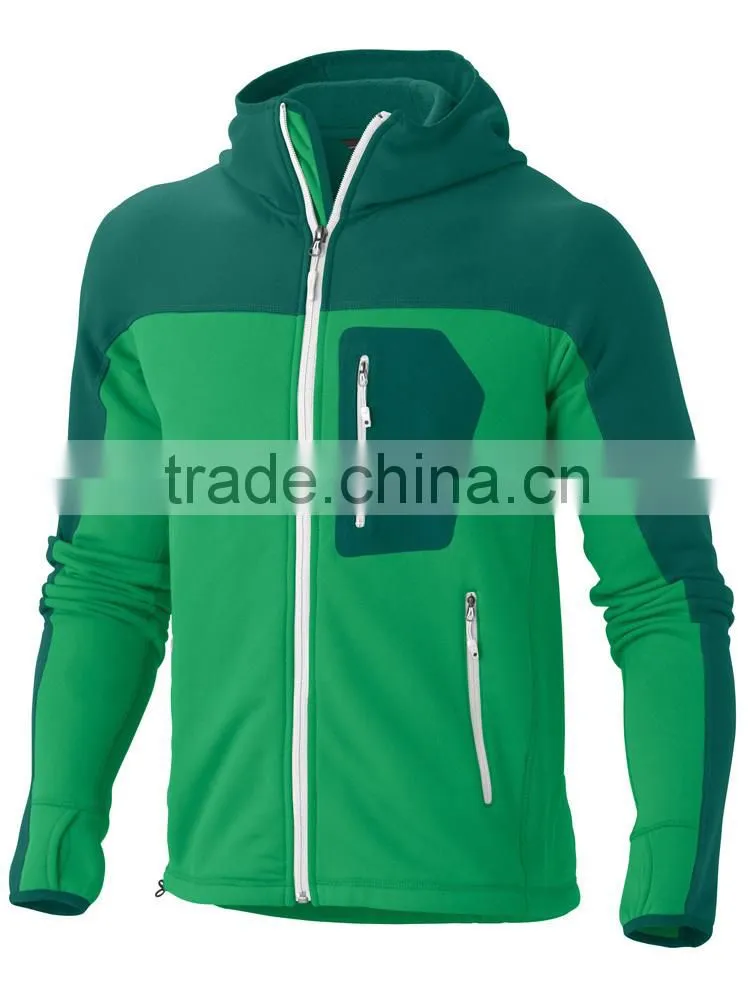 Plus Size Men Waterproof Softshell Jacket With Thumb Hole
