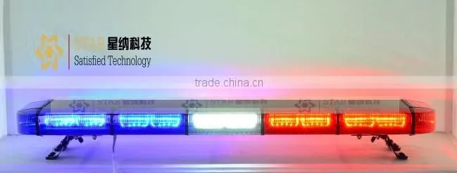 48 inch police car red and blue led alarming flash lightbar