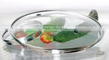 tempered glass pot cover