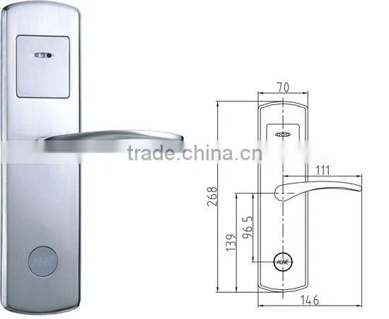 HUNE security hotel door lock