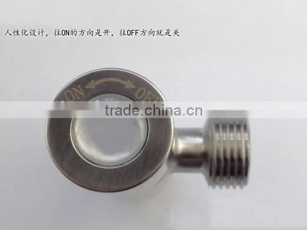 Deltar sanitaryware thicken toilet angle valve core , brass water pumping angle valve