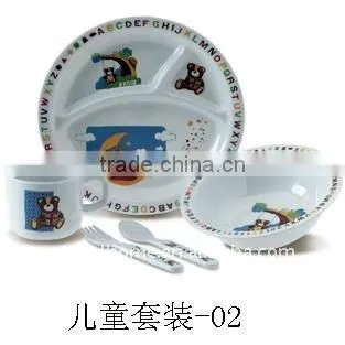 Kids Melamine Division Plate