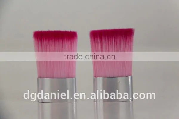 Goat hair Kabuki brush,Plastic base refillable body powder brush ,Large foundation brush