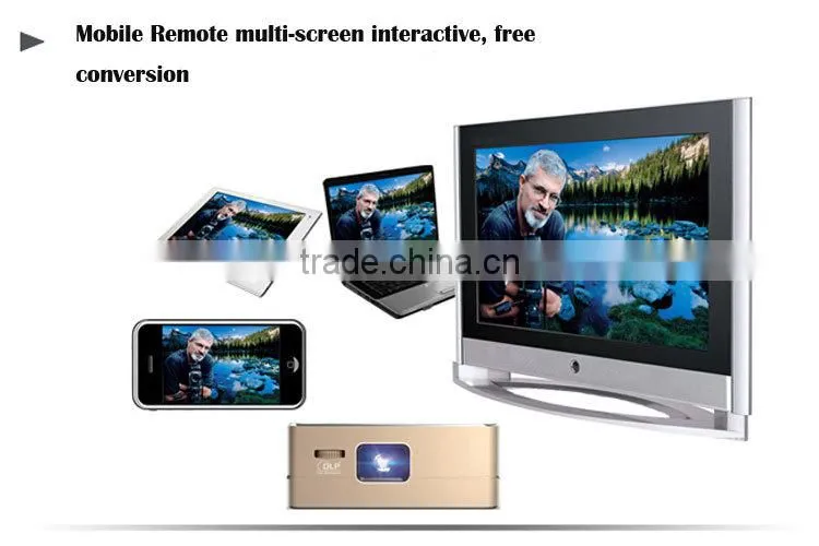 4 Core Cpu Build in Speakers Dlp Link 3d Home Theater 4K full hd 3d led projector