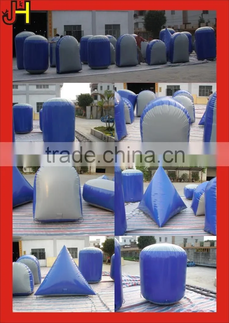 China Manufacturer Top Quality Archery Tag Inflatable Paintball Bunkers