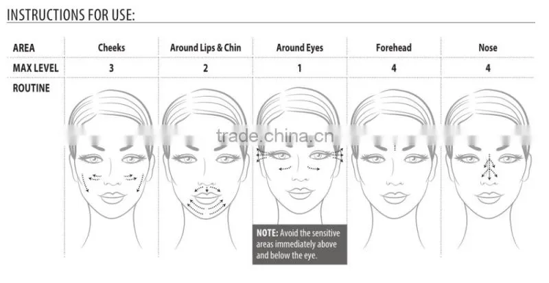 J-Style fashionable facial massager to remove bad skin digital beauty studio machine with diamond tips
