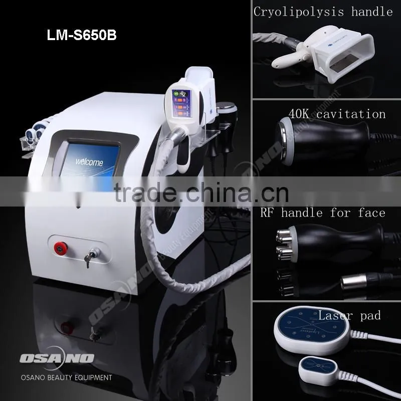 Hot Sale factory cyolipolysis slimming beauty machine lipo laser and cryolipolisis