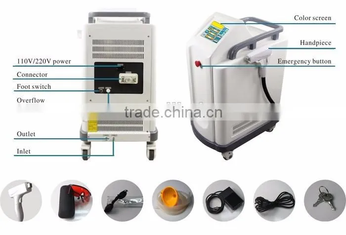 Best selling products 808nm diode laser hair removal machine for beauty salon equipment