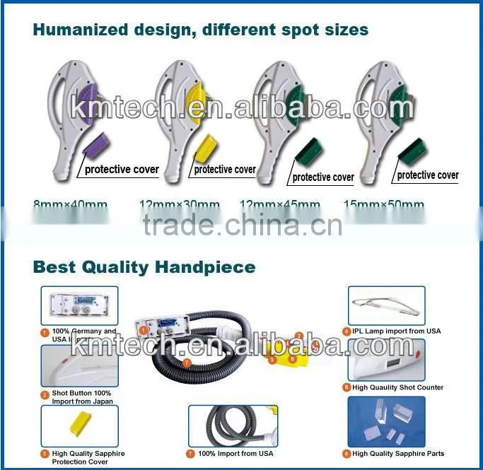 New ipl haarentfernung maschine for salon use