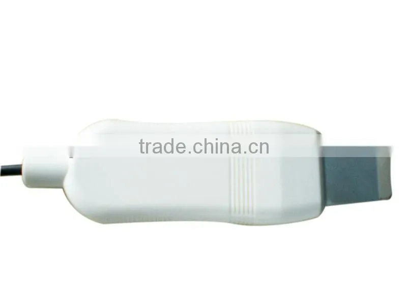2014 portable dermabrasion led light ultrasonic skin scrubber facial beauty device