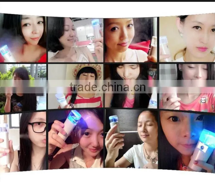 USB Rechargeable sliding Nano Facial portable mist,Spray,Home Spa,Skin Care