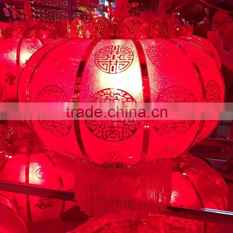 traditional chinese style plastic hanging lantern for decoration