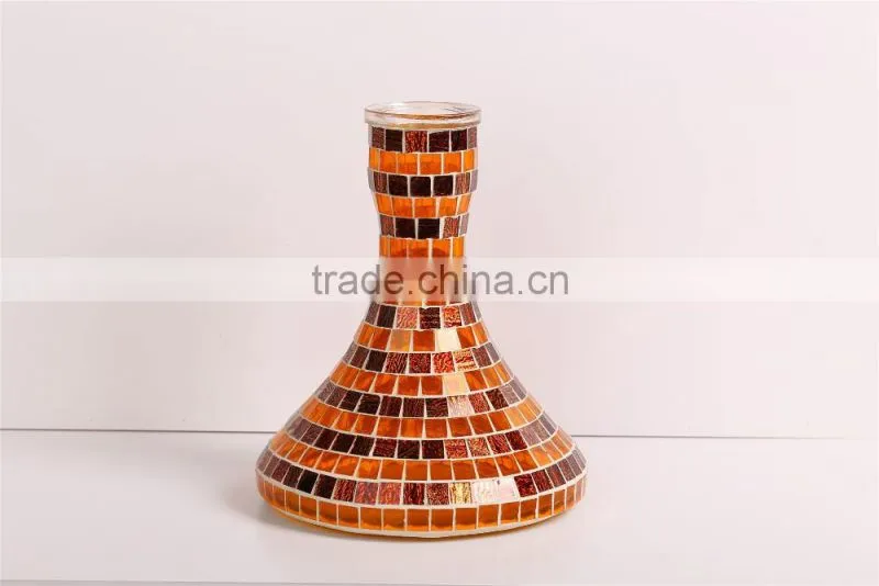 outsole mosaic glass shisha hookah