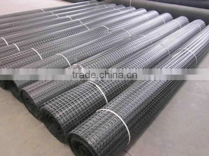 Black Poly HDPE Geogrid and PP Biaxial Geogrid